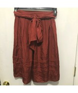 Vera Wang Lavender Label Lined Silk Skirt with Wrap Around Tie Women&#39;s SZ 8 - $704.06 MXN