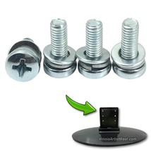 4x Screws for Dynex Monitor Stand DX-46L150A11 Base Leg Pedestal 58D0029... - €2,56 EUR