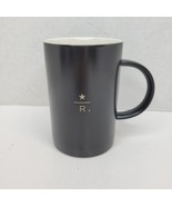 Starbucks Reserve Roastery Gold Star R Black Matte 12 oz Coffee Mug 2013 #2 - £22.72 GBP