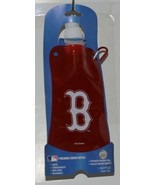 MLB Licensed Boston Red Sox Reusable Foldable Water Bottle - £10.22 GBP
