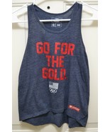 Team USA Girls Youth Go For the Gold Rio 2016 Olympics Blue Tank Top Sz ... - $24.36 CAD