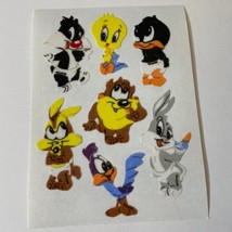 Vintage Sandylion Baby Looney Tunes Fuzzy Stickers - £7.96 GBP