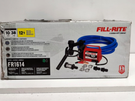 Fill-Rite FR1614 12V Portable Diesel Transfer Pump w/ Suction &amp; Discharg... - £160.82 GBP