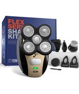 FlexSeries Electric Head Body Hair Shaver Mens Cordless Rechargeable Wet... - $83.93