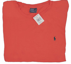 NEW Polo Ralph Lauren Polo Player T Shirt!   Vintage   Full Cut   Reddish Orange - £19.95 GBP
