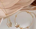 Erfly jewelry sets for women wedding white shell dainty earring necklace set gifts thumb155 crop
