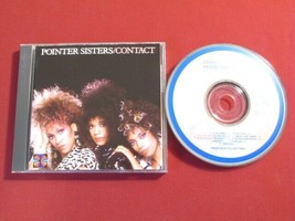 Pointer Sisters Contact 1985 Japan First Press U.S. Issue Rca Cd PCD1-5487 Oop - £3.89 GBP