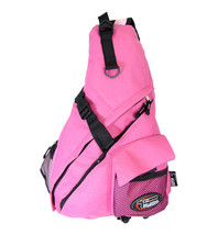 PINK Breast Cancer Awareness Messenger Sling Body Bag   Shoulder Pack Cr... - $21.78