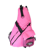 PINK Breast Cancer Awareness Messenger Sling Body Bag   Shoulder Pack Cr... - $33.83 CAD