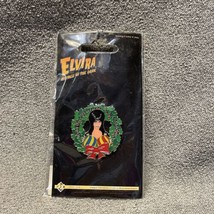 NEW Elvira Mistress of the Dark Check Out Those Ornaments Christmas Pin ... - £19.61 GBP