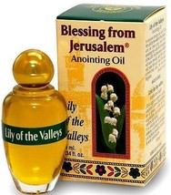 Lot of 10 x Anointing Oil Lily Of The Valleys 0.34oz From Holyland(10 bottles) - $89.90+