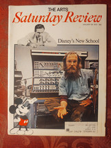 Saturday Review January 29 1972 Disney Arts Merce Cunningham Calvin Tomkins - £12.46 GBP