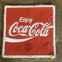 Vintage Coca Cola Coke Patch Red And White Small Collectible - £5.54 GBP