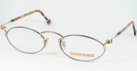 Contro Verse 3130 127-08 Gold /SILVER-GREY Eyeglasses Controverse 52-19-145mm - £61.87 GBP