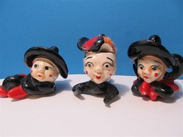Vintage Ceramic Anthropomorphic Lady Bugs Insects Salt &amp; Pepper Shakers Animals - £14.83 GBP