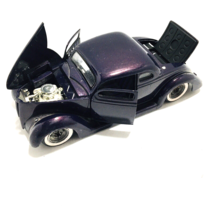 Muscle Machines Funline Ford Motor Company Purple Coupe 1/24 Diecast Car... - $52.20