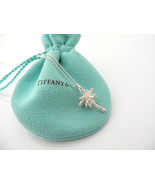 Tiffany & Co Silver Palm Tree Necklace Pendant Charm Nature Summer Gift Pouch - $448.00