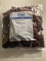 Dried cranberries 1 lb 14oz fat free 30oz cholesterol free USDA Food sod... - $373.45 MXN