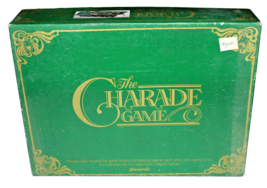 VINTAGE 1985 THE CHARADE GAME PRESSMAN EDITION FAMILY BOARD GAME – CHIPS... - $6.00
