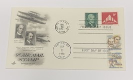 Wright Brothers First Successful Flight Mail Cover 1971 9c Airmail - £7.69 GBP