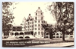 Postcard The Arlington Hotel Santa Barbara California Southern Pacific Railroad - $9.51