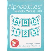 Blue Alphabitties Specialty Marking Tools by It&#39;s Sew Emma ISE707 - £13.36 GBP