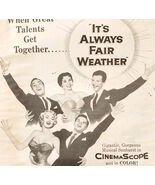 1955 It&#39;s Always Fair Weather Movie Film Advertisement Gene Kelly Musica... - €25,75 EUR