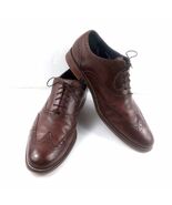 Cole Haan Wingtip Oxford Men 11M Madison Dress Shoes Brown Leather Forma... - $505.19 MXN
