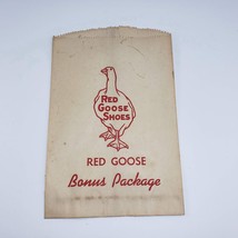 Vintage Red Goose Shoes Bonus Package Paper Bag - £7.83 GBP