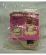 Vintage 1987 Mcdonald&#39;s EGG MCMUFFIN Plastic Transforming Changer Robot ... - $27.22 CAD