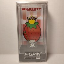 Hello Kitty Strawberry King Figpin Enamel Pin 894 Official Sanrio Collectible - £18.13 GBP