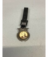 Antique Watch Fob With Leather Band - Whitehead &amp; Hoag Co. Newark, NJ - $376.79 MXN
