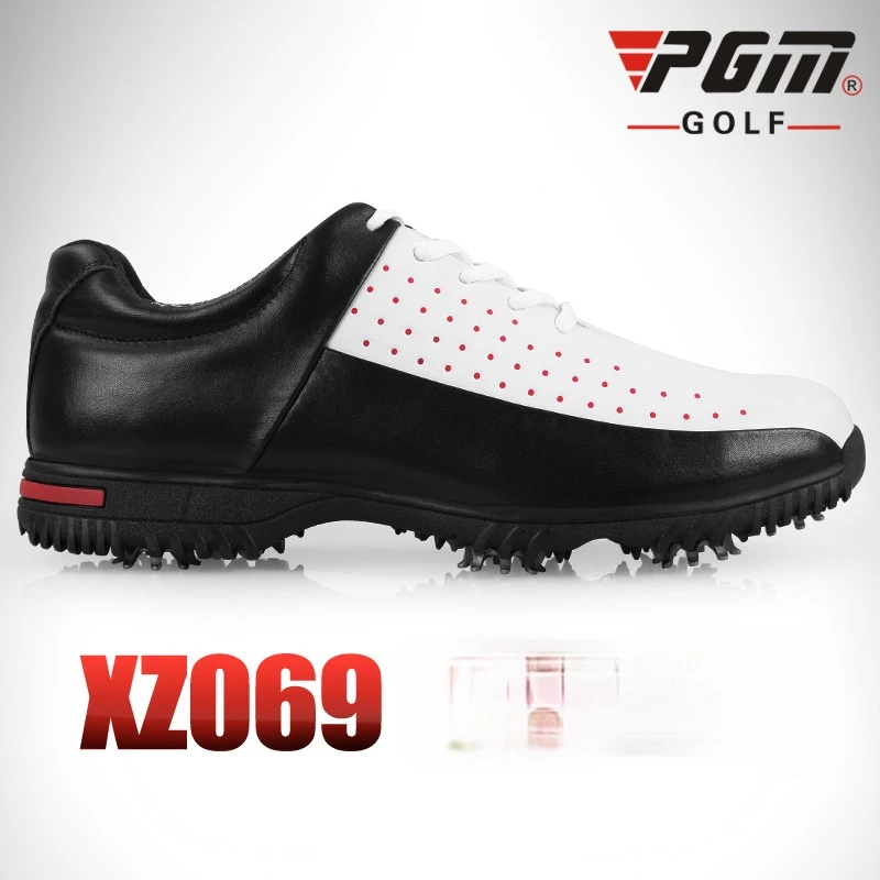 PGM Golf Shoes Men&#39;s Waterproof  Golf Shoes mens  Spiked  Non-slip Trainers XZ06 - £220.43 GBP