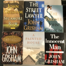 John Grisham Hardcover The Partner The Innocent Man Sycamore Row The Street L X6 - £22.88 GBP