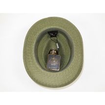 Men Bruno Capelo Summer Spring Soft Straw Style Hat Godfather GF206 Olive image 3
