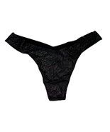 SKIMS Kim Kardashian Thong Panty Black Metallic Sparkle ONF PN-THG-1976 ... - $16.38 CAD