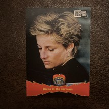 Press Pass Trading Card 1993 #63 Diana Of The Sorrows Princess Diana Sca... - $9.95