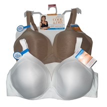 Warner&#39;s Bra Wirefree Cooling Comfort Strap Breathable Chill FX Cool Dry RM2281 - £42.92 GBP