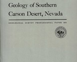 Lake Lahontan: Geology of Southern Carson Desert, Nevada by R. B. Morrison - $38.69