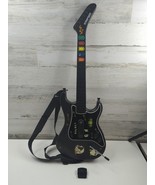 PS2 Guitar Hero Red Octane Kramer Striker Wireless Guitar 89119.806 With... - £80.49 GBP