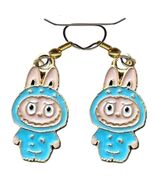 Creepy Cute FUFU MONSTER BUNNY Funky EARRINGS Fang Smile Charm Novelty J... - €5,85 EUR