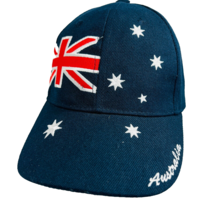 Australia Baseball Hat Cap Blue Ensign Flag Stars Patriotic Adjustable - £21.04 GBP