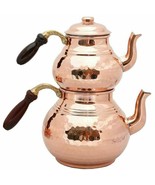 Copper TeaPot Handmade tea pot Hammered kettle traditional Arabic Greek - $3,051.08 MXN