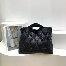  winter down padded nylon shoulder bag female large capacity tote handbags fashion 2021 thumb200