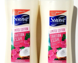 (2 Ct) Suave Limited Edition Tahitian Escape Coconut Milk Hibiscus Body ... - $23.75