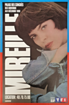 Mireille Mathieu- Originale Poster - Palazzo Dei Congresso - Carrere TF1... - $174.06