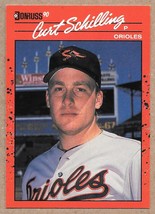 1990 Donruss #667 Curt Schilling Baltimore Orioles - $1.78