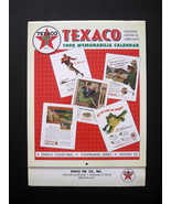 1998 Texaco Memorabilia Calendar - Continuing Series Edition VII - Lynch... - £15.65 GBP
