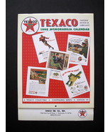 1998 Texaco Memorabilia Calendar - Continuing Series Edition VII - Lynch... - $27.41 CAD