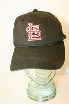 STL St Louis Cardinals MLB Black Sportservice Dad Outdoor adjustable Cap... - £15.89 GBP